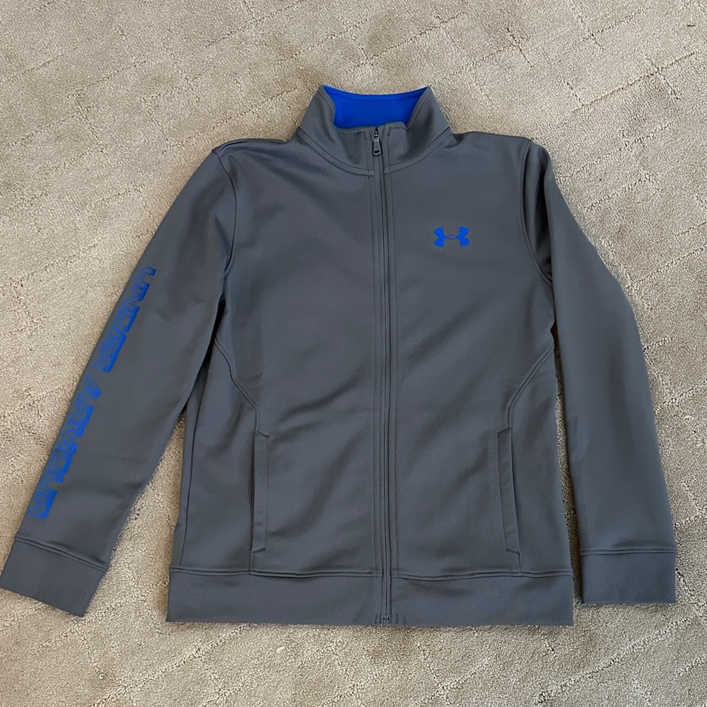 Under Armour boys Track Jacket size medium
